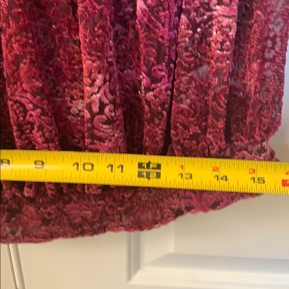 Freee People Gingerberry Burned Velvet Top - Picture 5 of 7